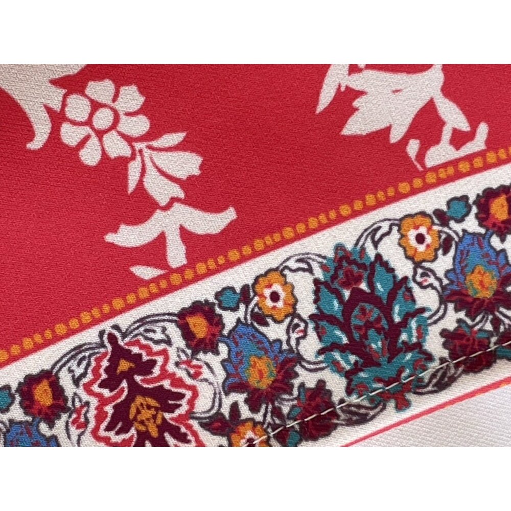 Women’s FLYING TOMATO Orange Dress Size 1X Floral Design Short Sleeve - Picture 8 of 12